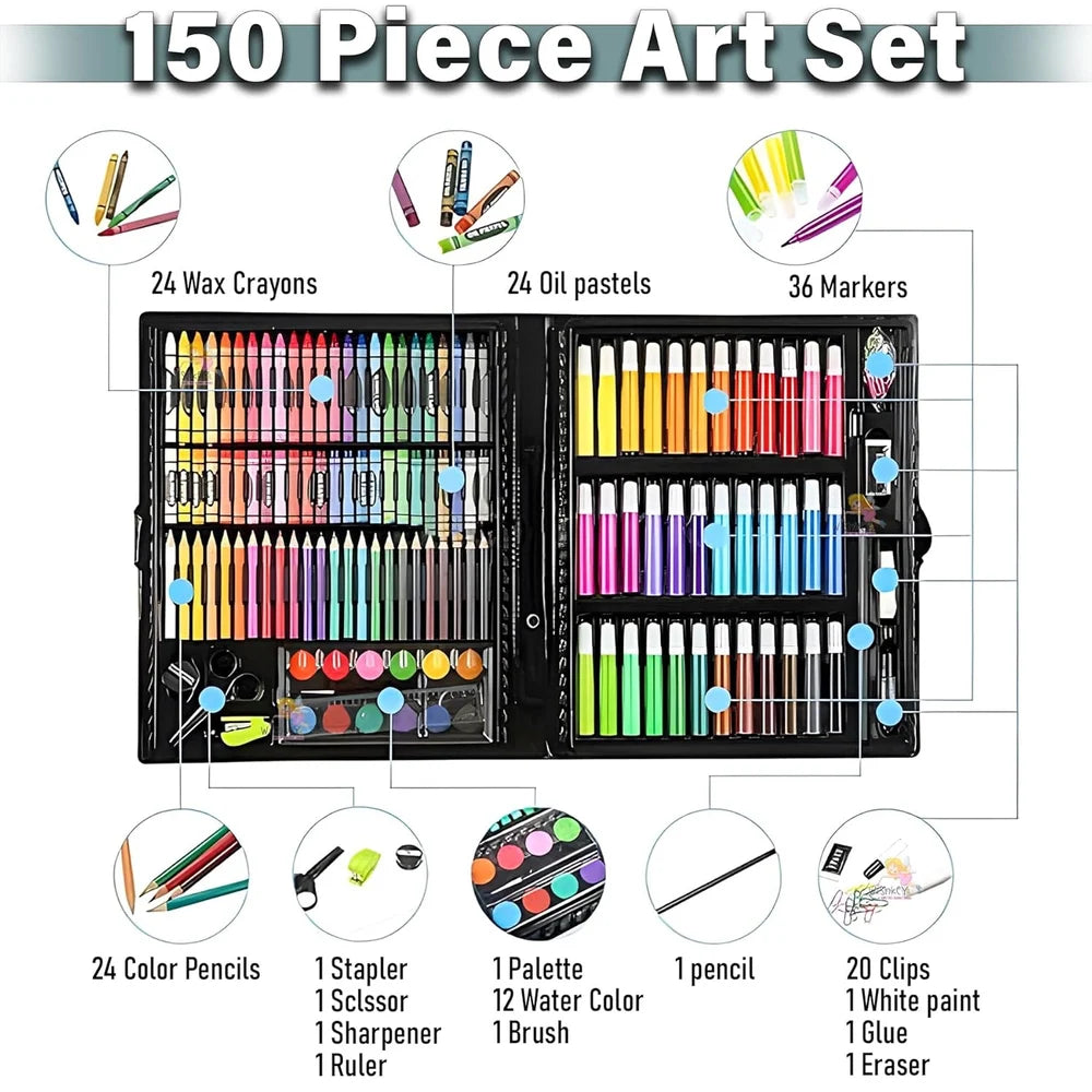 150 Piece Art Set