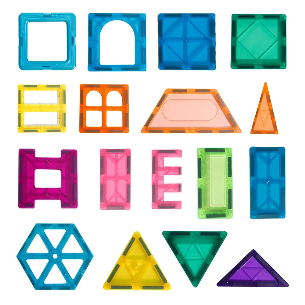 100-Piece Magnetic Tiles Set