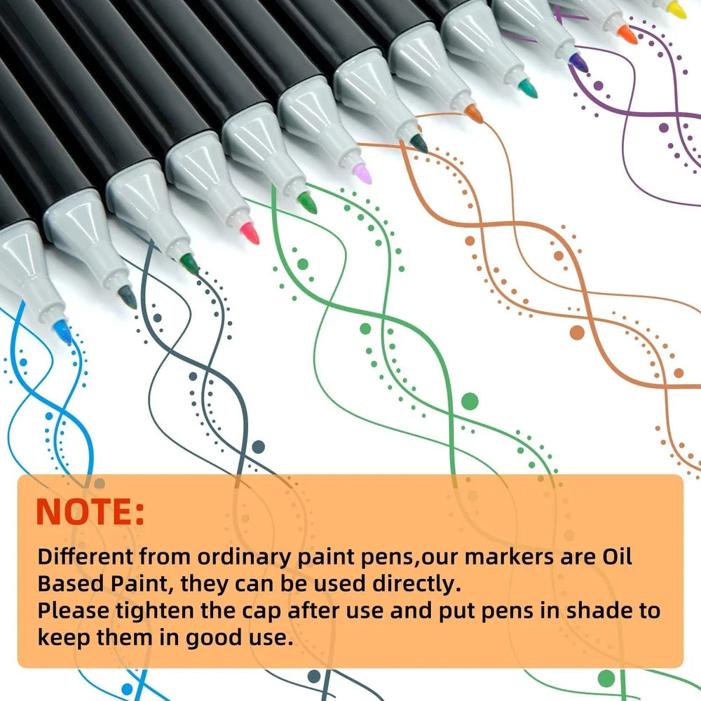 24 Pcs Marker Set