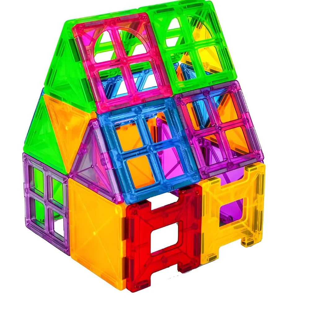 100-Piece Magnetic Tiles Set