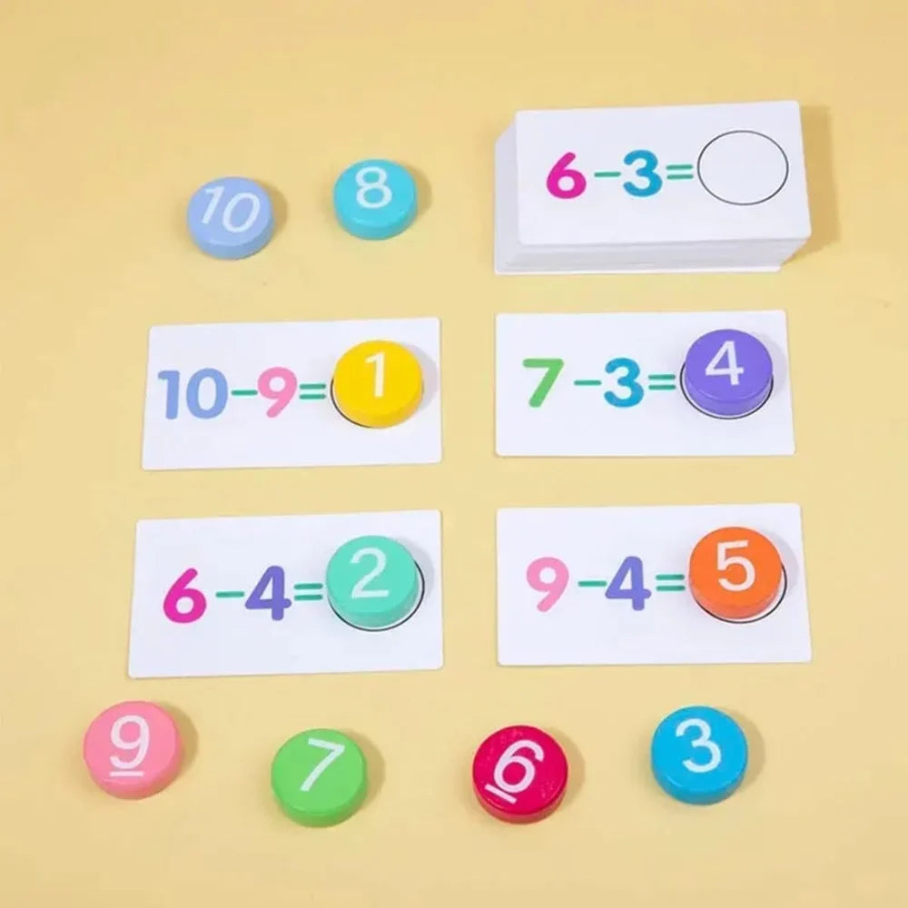 Montessori Maths Matching Cards