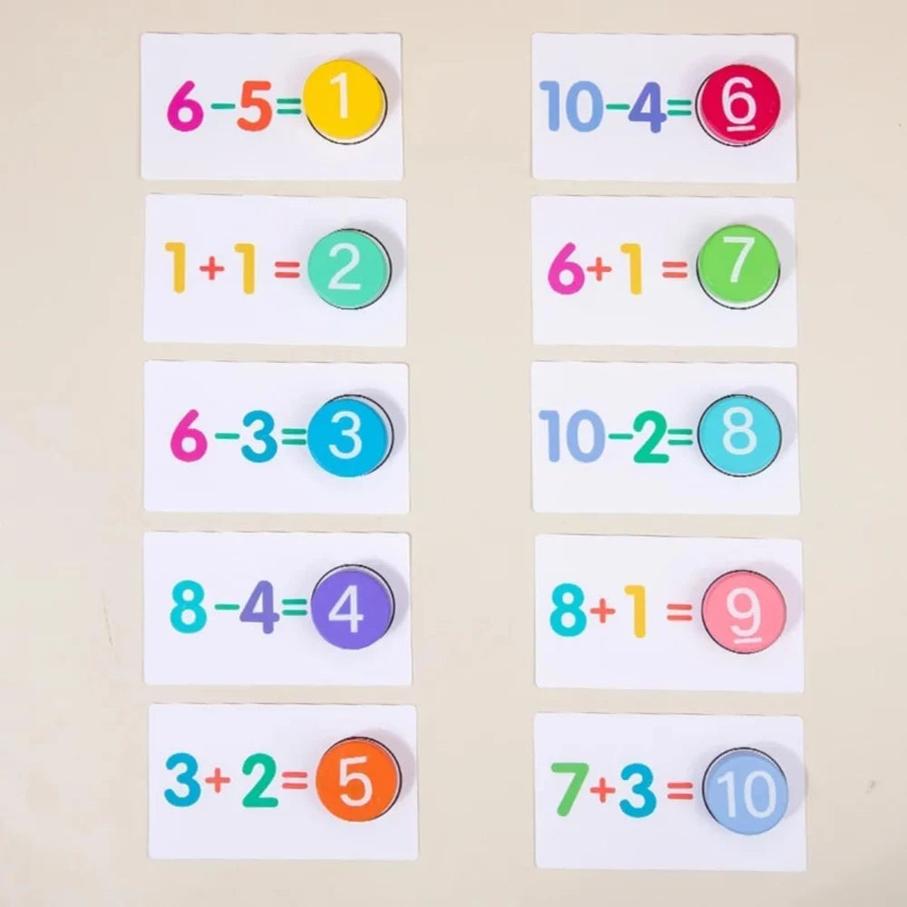 Montessori Maths Matching Cards