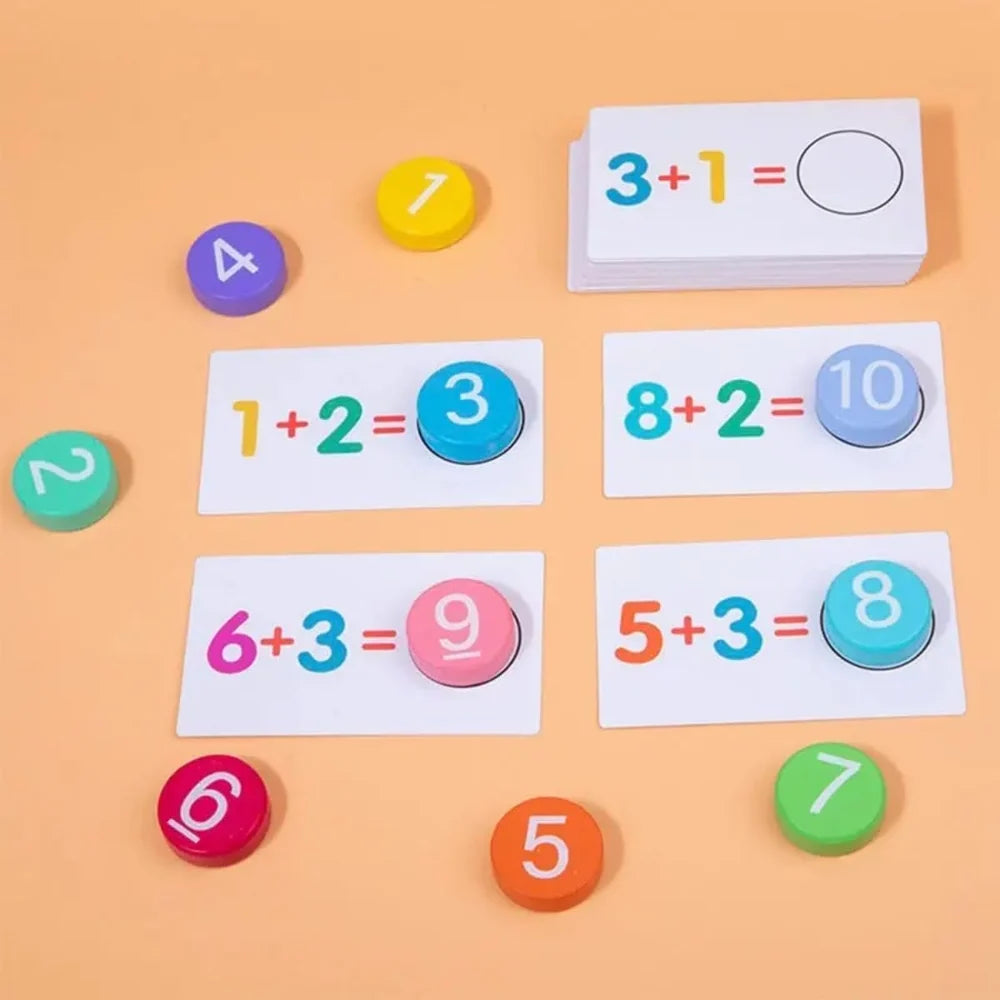 Montessori Maths Matching Cards