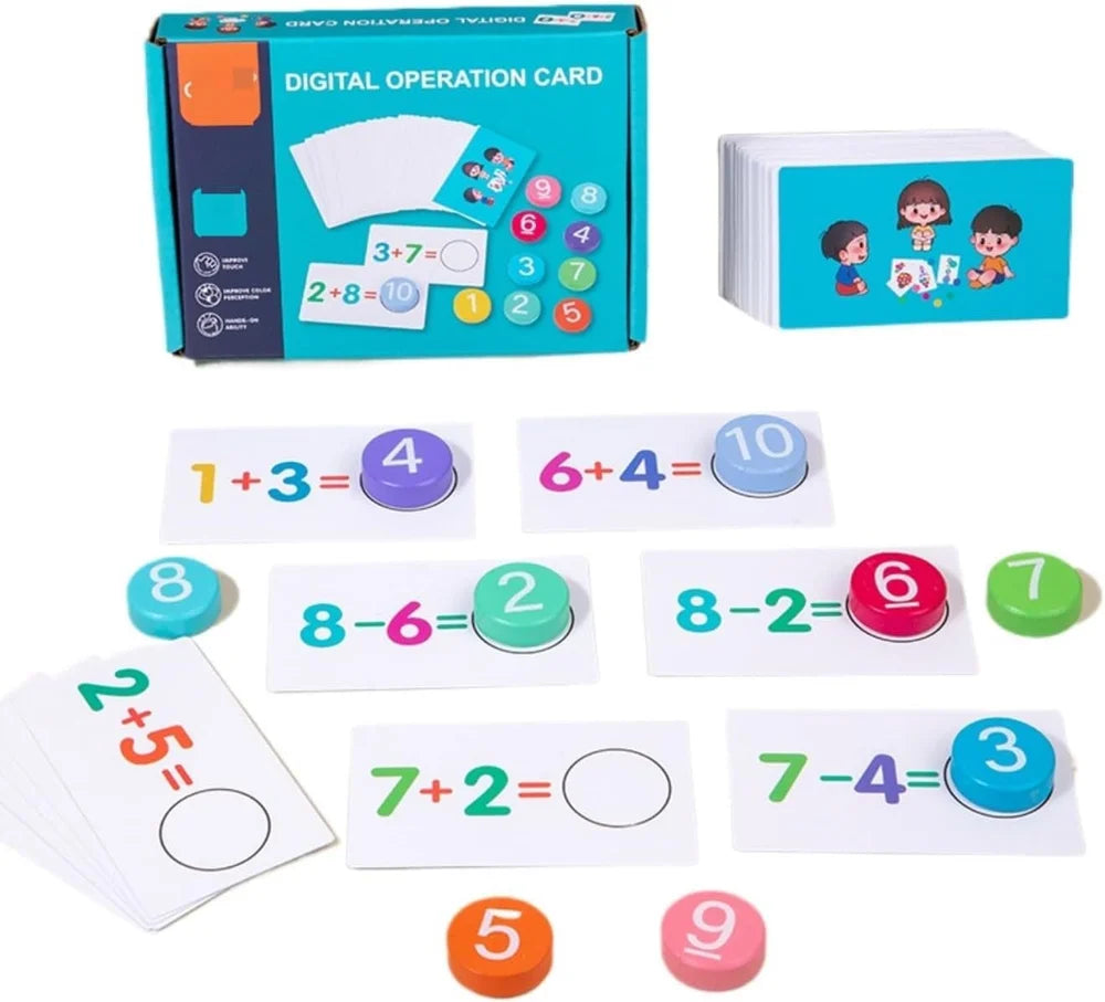 Montessori Maths Matching Cards
