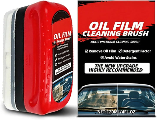 Oil Film Cleaning Brush for Car Windows - Improves Visibility