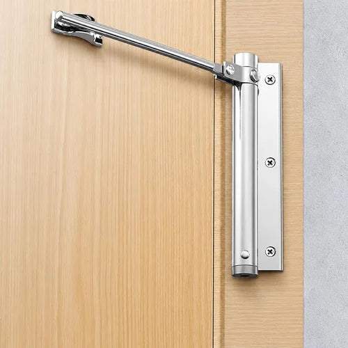 Stainless Steel Spring Operated Automatic Door Closer Hinge Lock