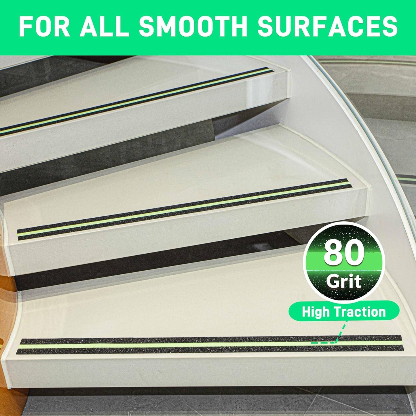 Anti Slip Tape for Stairs Outdoor/Indoor Waterproof 2 Inch X 5 Meter