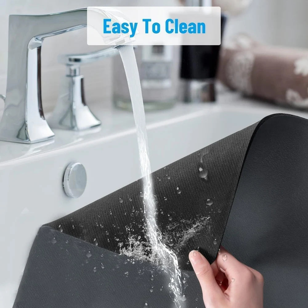Drying Kitchen Mat - for Dishes, Utensils, Pots and Pans