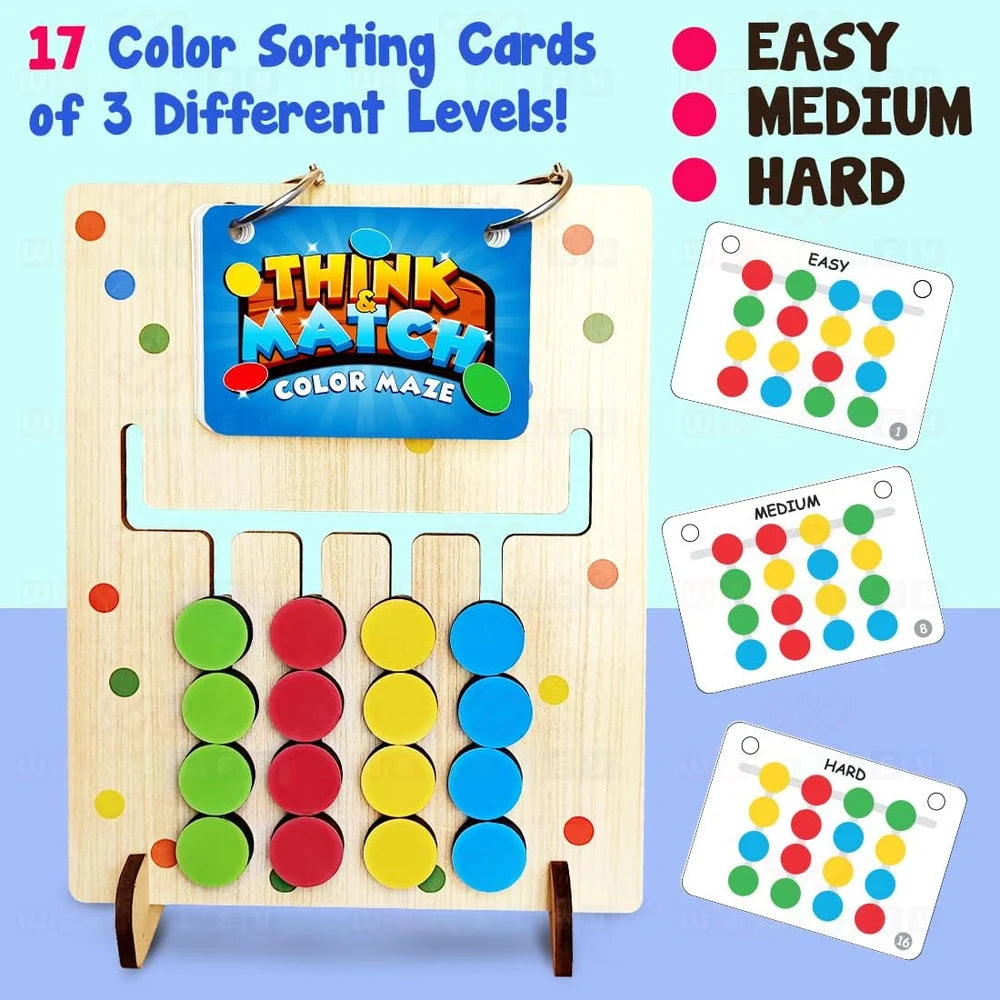 Montessori Colour-Coding Puzzle Game