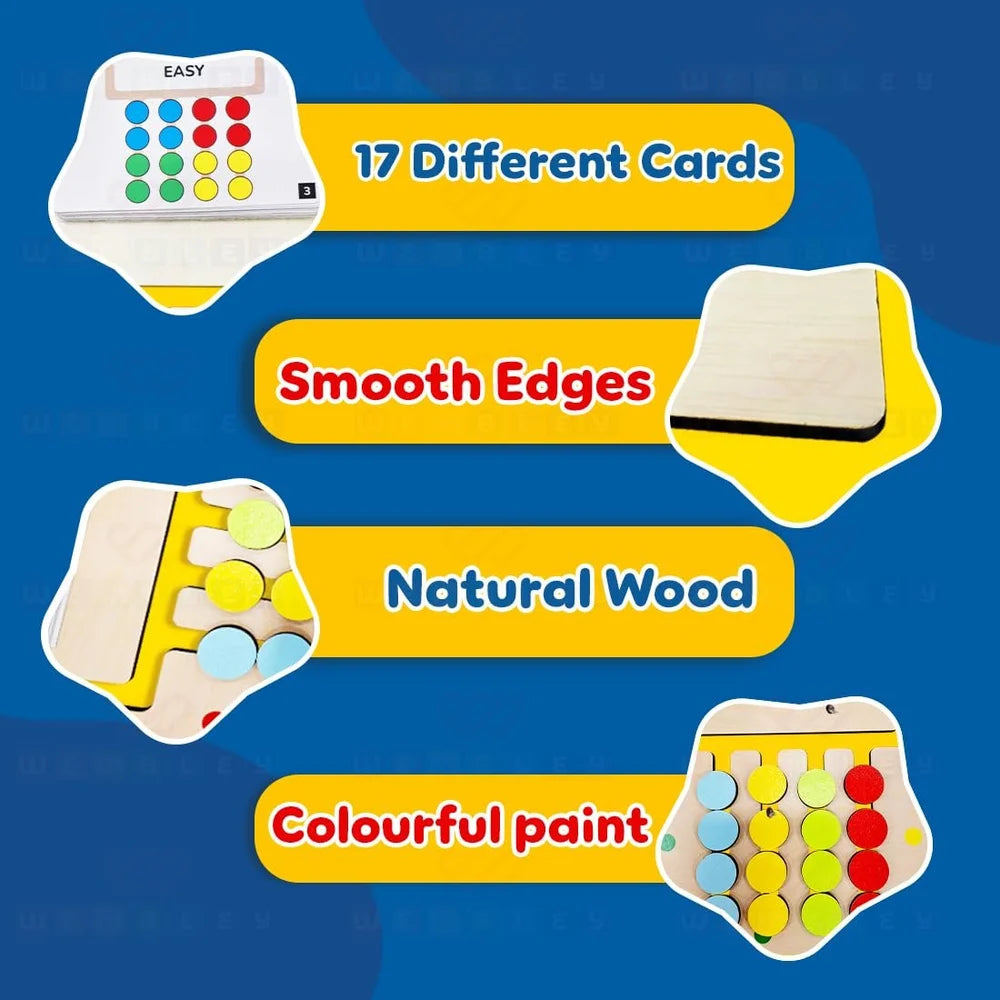 Montessori Colour-Coding Puzzle Game