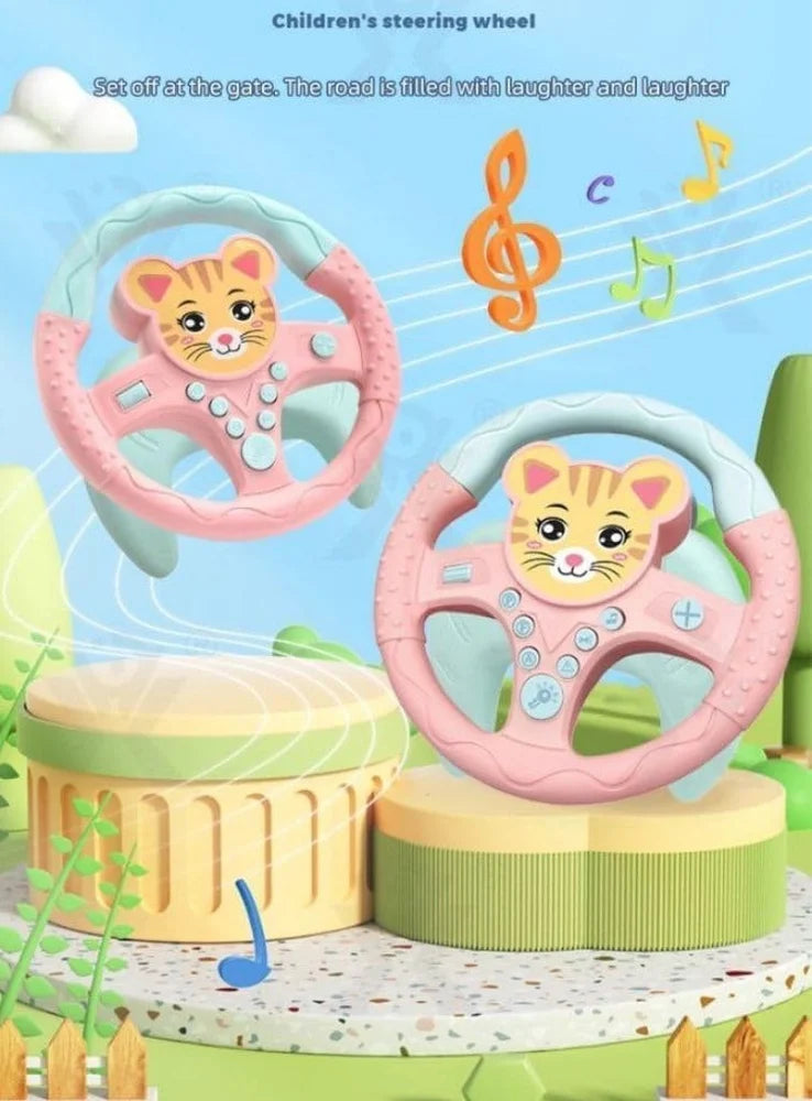 Kids Simulated Steering Wheel