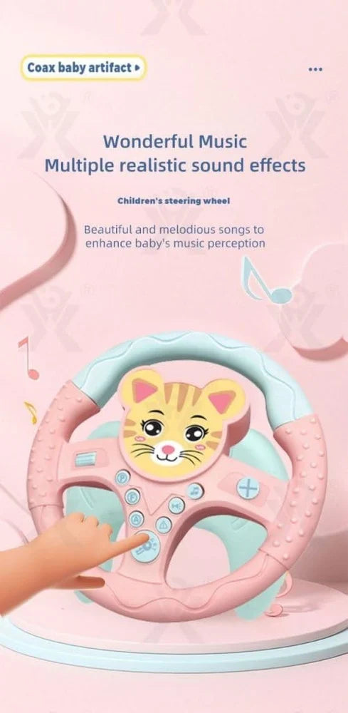 Kids Simulated Steering Wheel