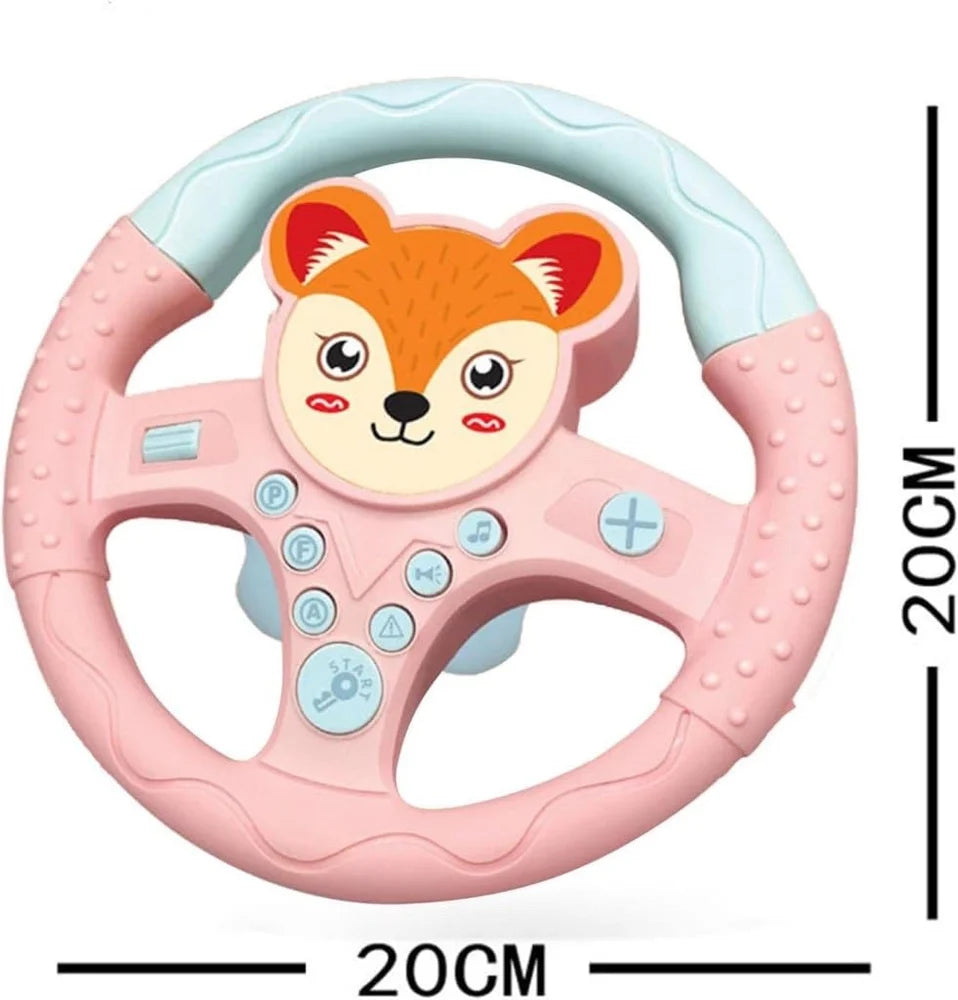 Kids Simulated Steering Wheel