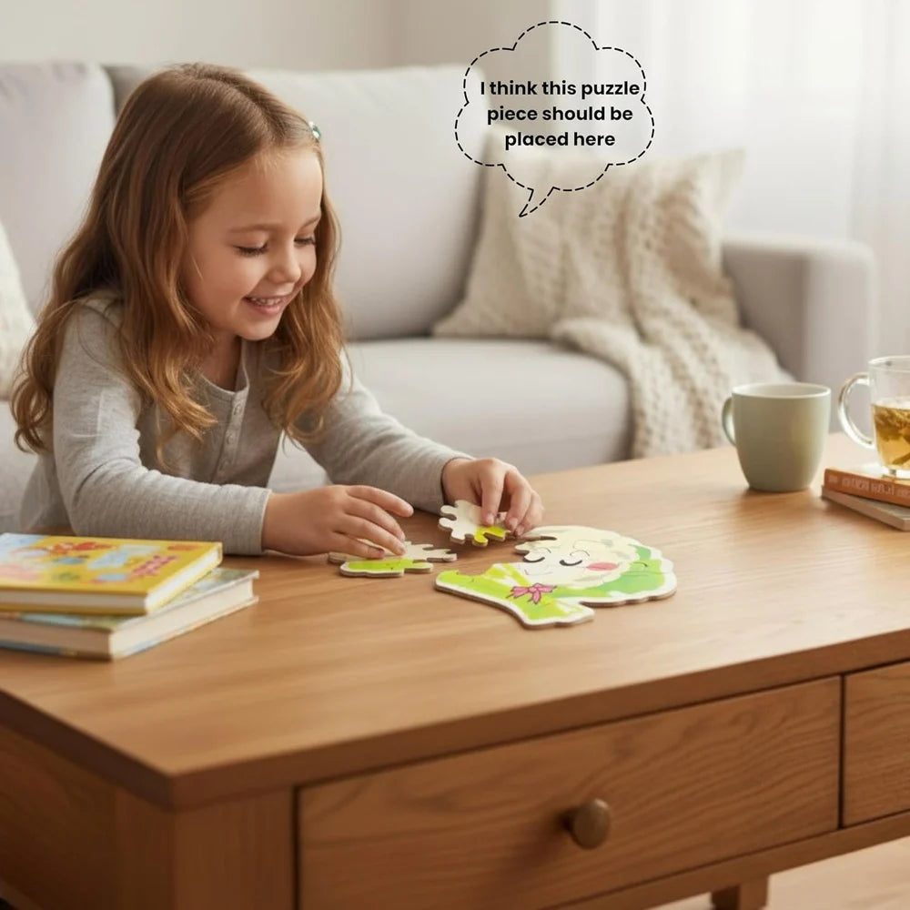 Kids’ Wooden Vegetable Puzzle