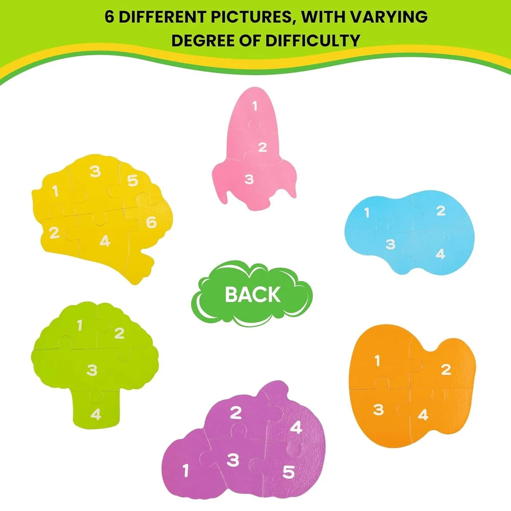 Kids’ Wooden Vegetable Puzzle