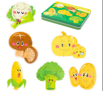 Kids’ Wooden Vegetable Puzzle