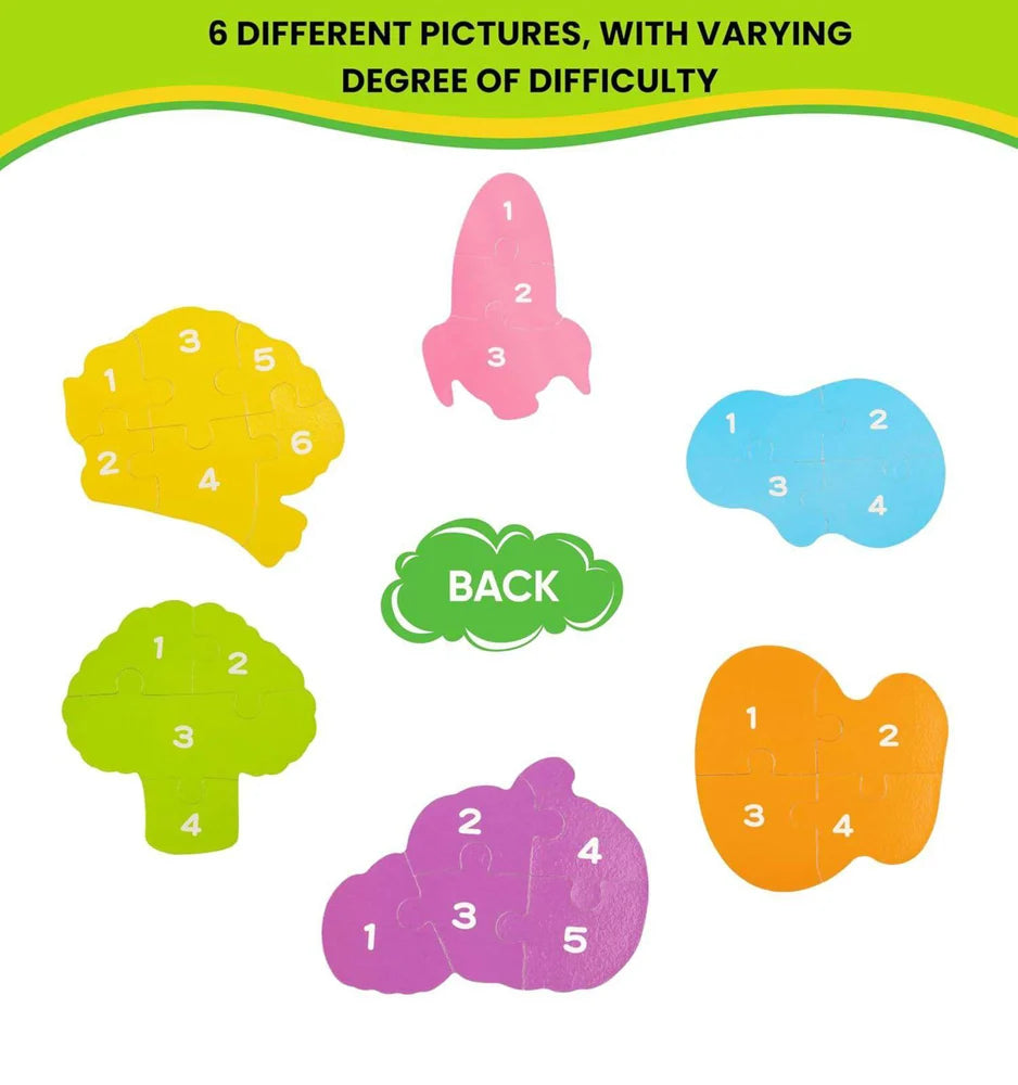 Kids’ Wooden Vegetable Puzzle