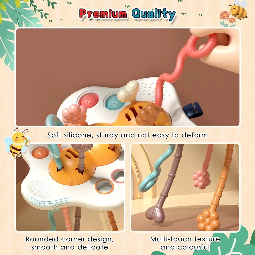 Montessori Pull-String Sensory Toy