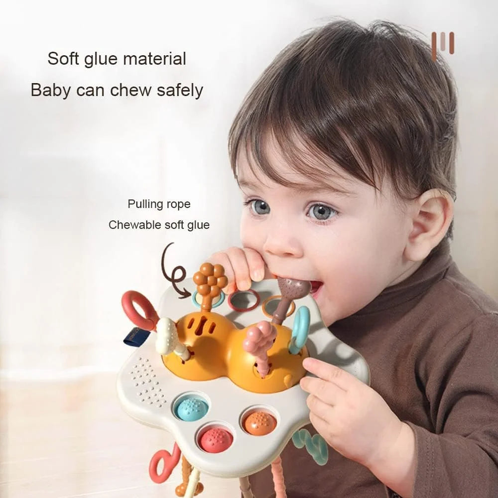 Montessori Pull-String Sensory Toy