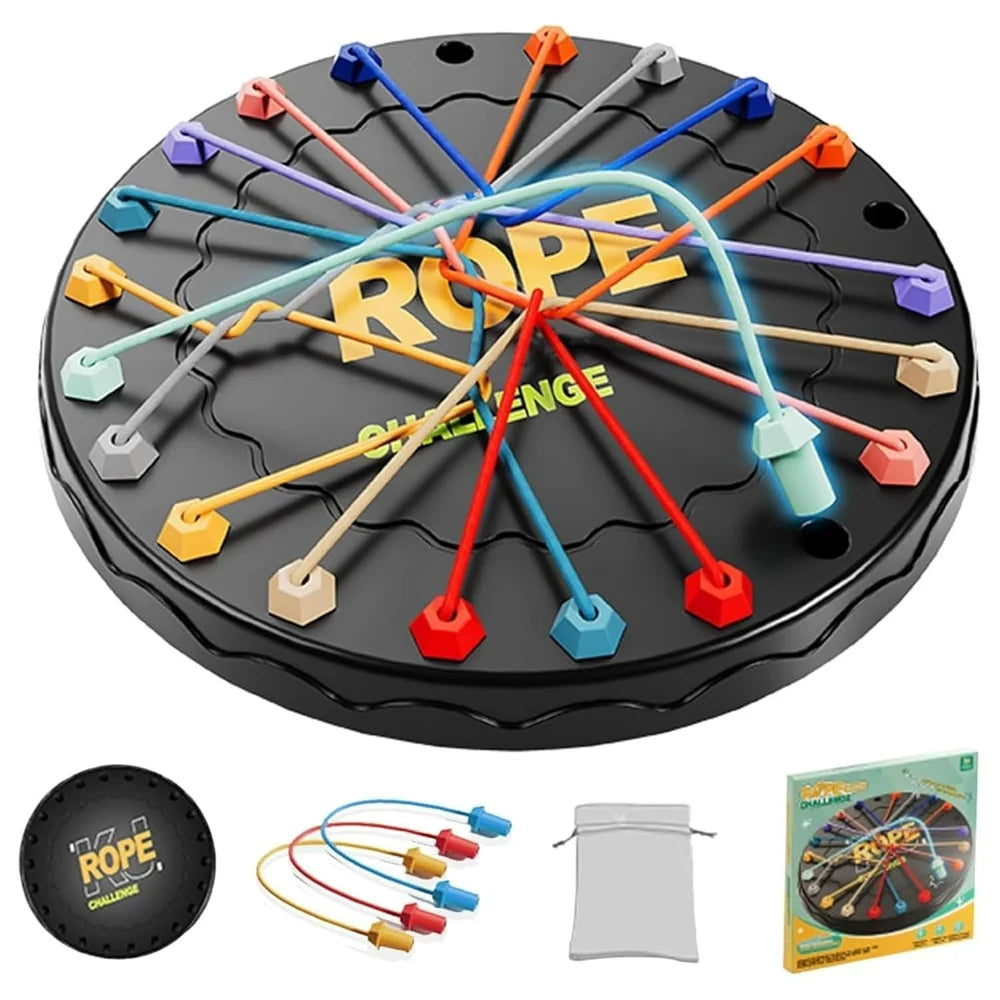 Rope Challenge Puzzle Board Game