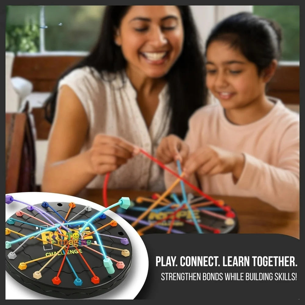 Rope Challenge Puzzle Board Game