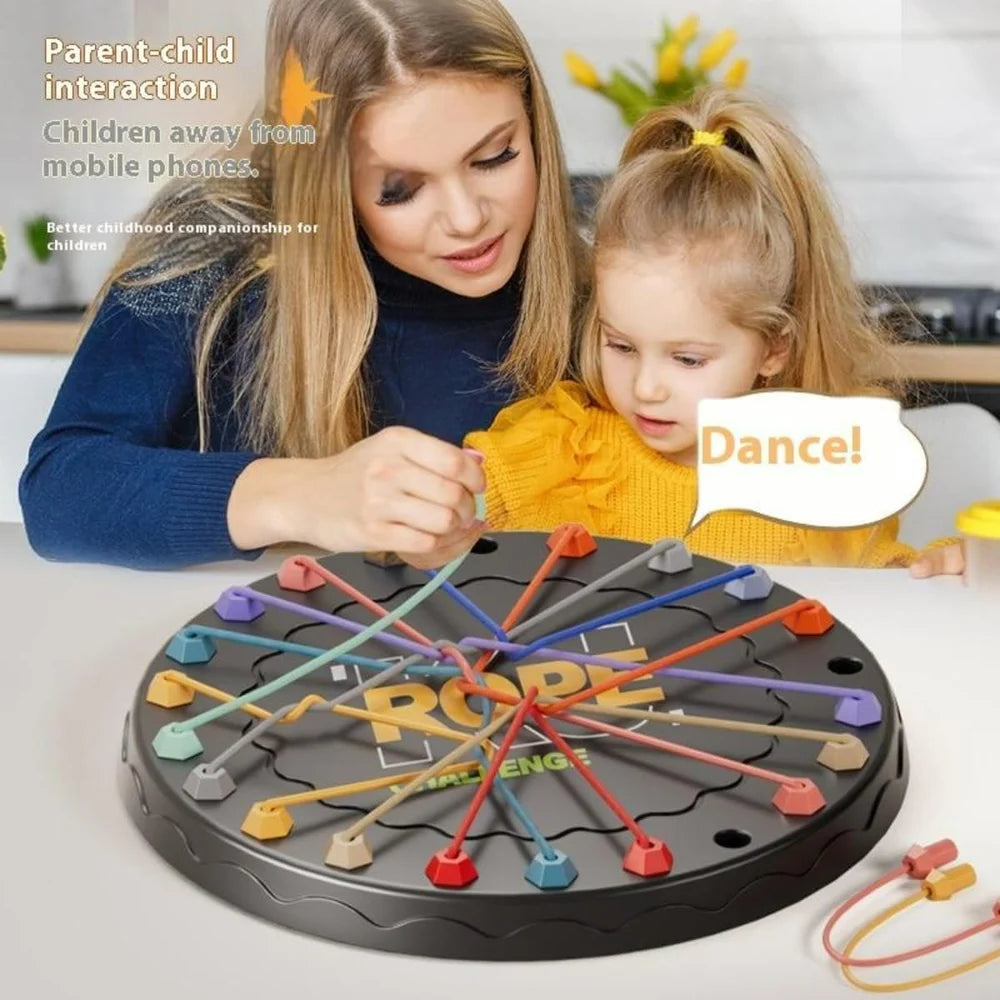 Rope Challenge Puzzle Board Game