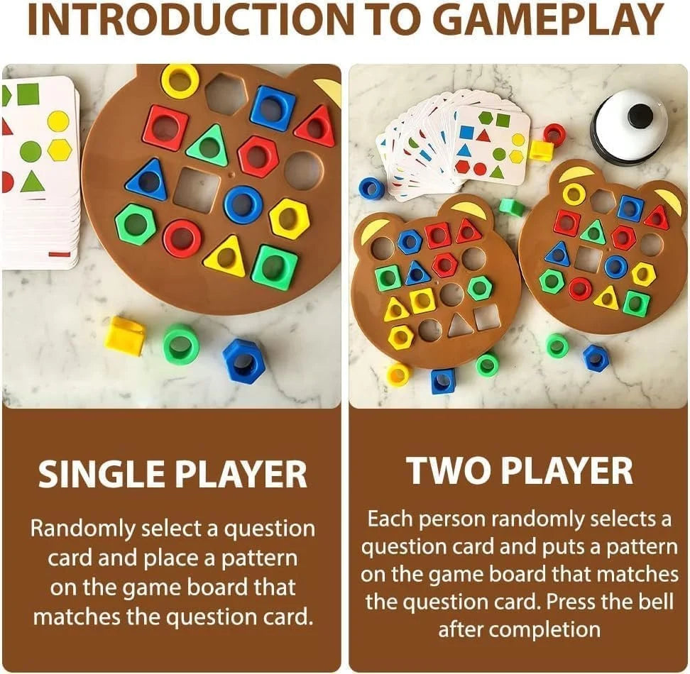 Shape Matching Puzzle Game for Kids