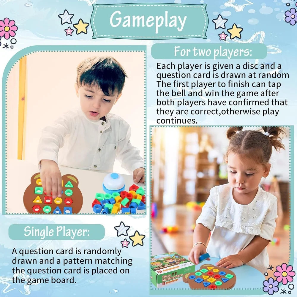 Shape Matching Puzzle Game for Kids