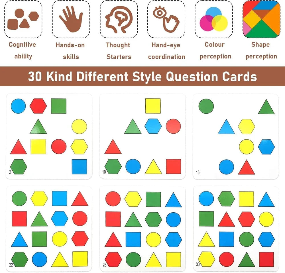 Shape Matching Puzzle Game for Kids