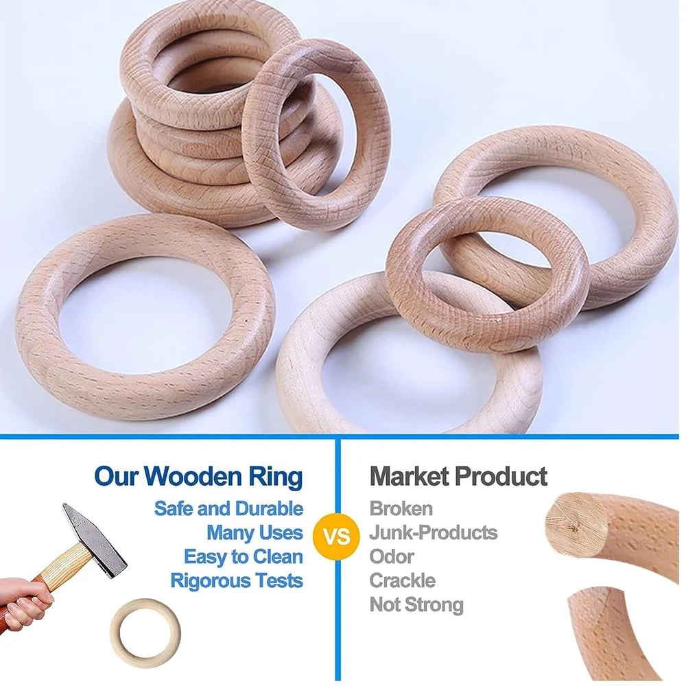 Wooden Baby Teether