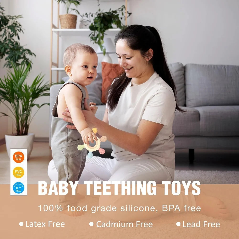 Wooden Baby Teether