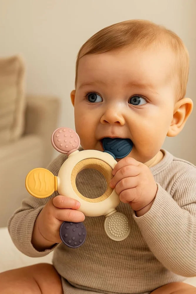 Wooden Baby Teether